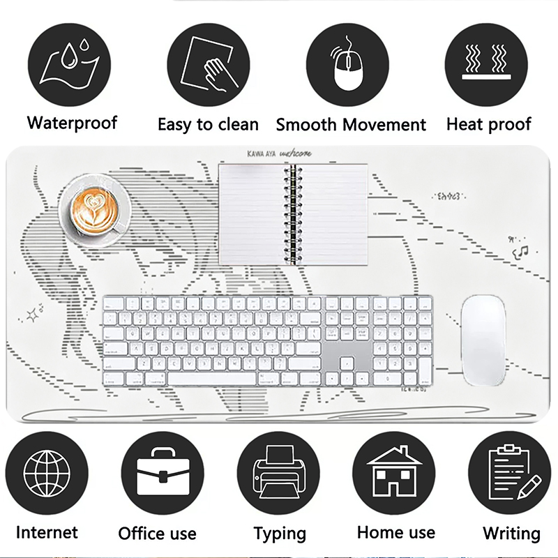 1Pcs Leather Mouse Pad Anime A - Gaming Accessories Cheap ulasan dan harga